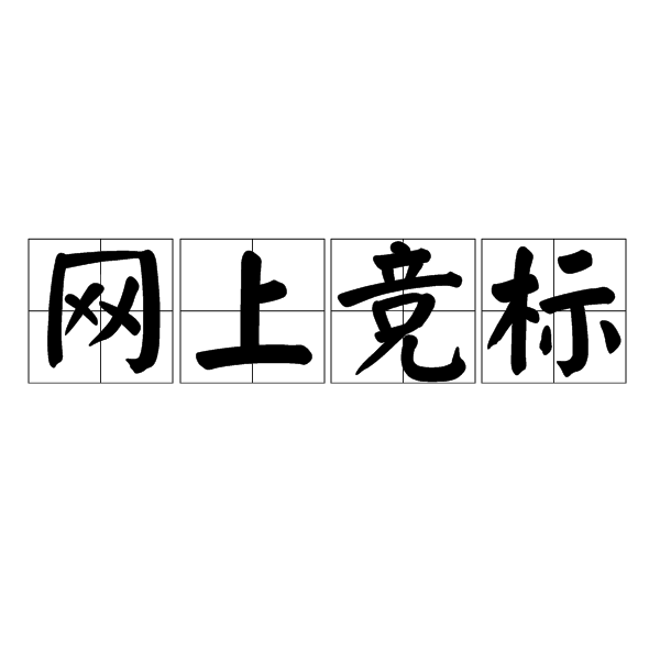 网上竞标 网上竞标