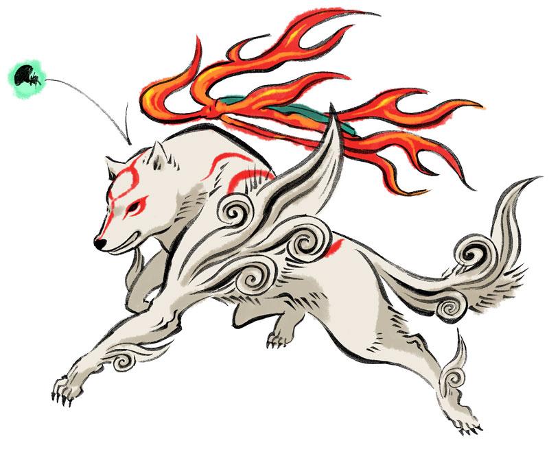 天照(游戏《大神》的主角) 天照(游戏《大神》的主角)