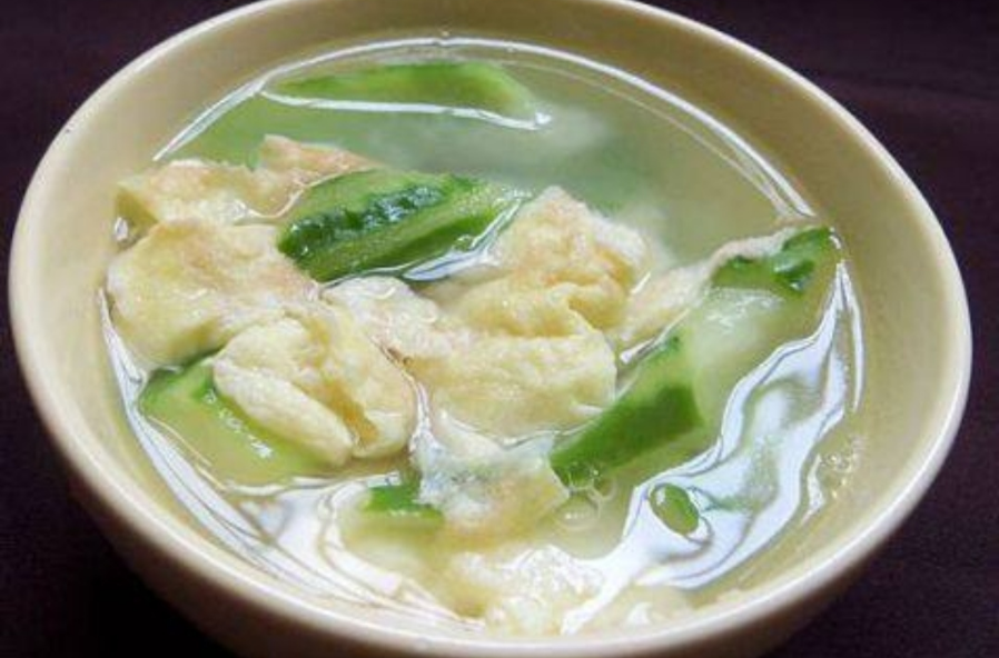 鸡蛋丝瓜汤 鸡蛋丝瓜汤