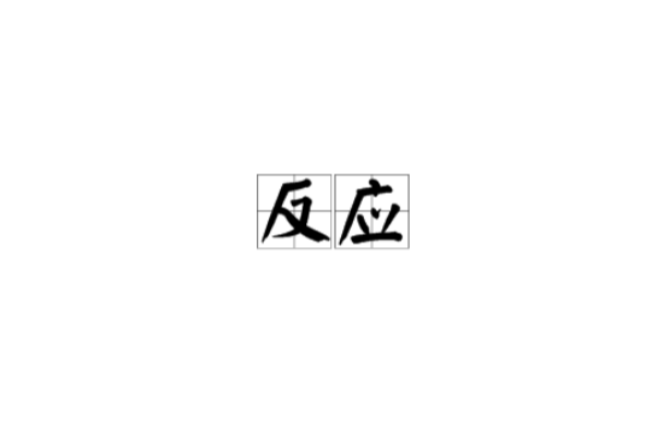 反应(工程) 反应(工程)