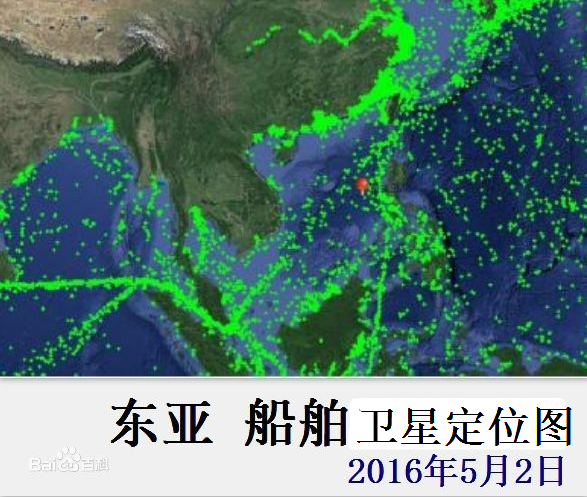 实景图——大量船舶通过此海峡 实景图——大量船舶通过此海峡