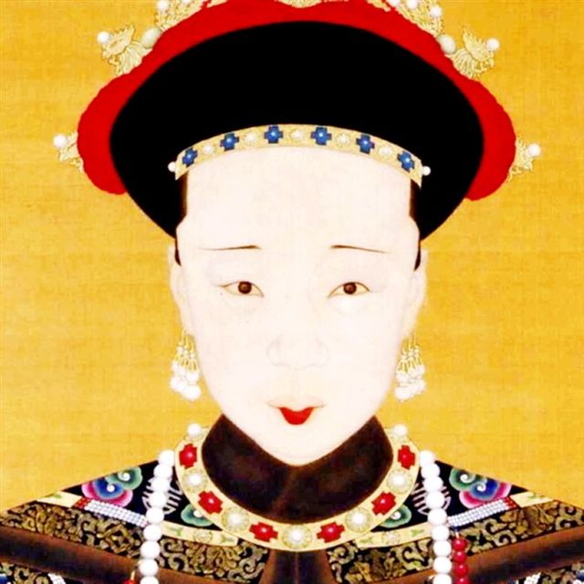隆裕太后画像 隆裕太后画像
