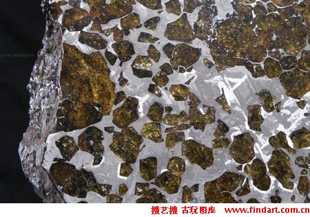 新疆阜康陨石局部 新疆阜康陨石局部