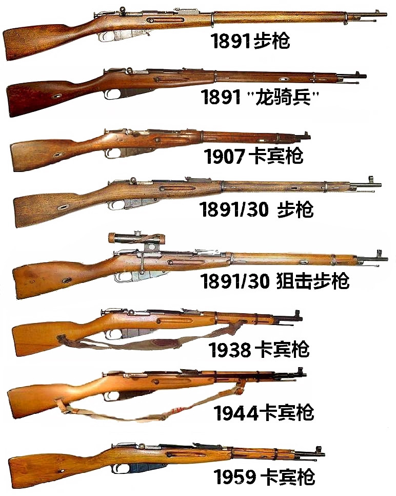 莫辛-纳甘系列步枪 莫辛-纳甘系列步枪