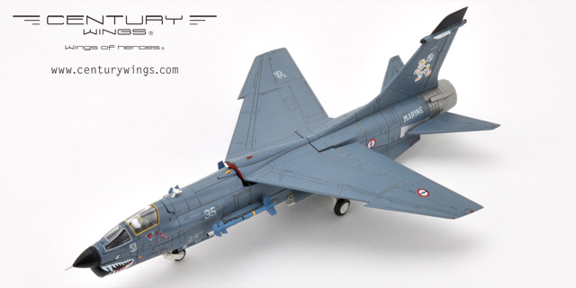 CW飞机模型 F-8E十字军战士 法国海军涂装 CW飞机模型 F-8E十字军战士 法国海军涂装