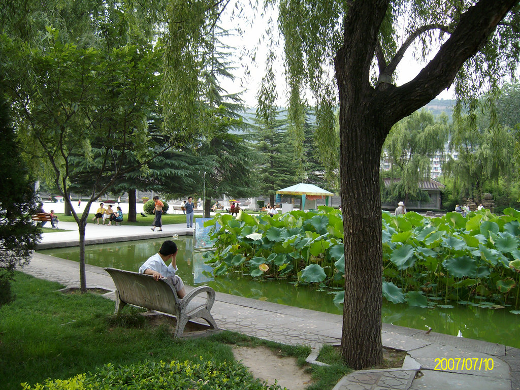 宝鸡河滨公园 宝鸡河滨公园