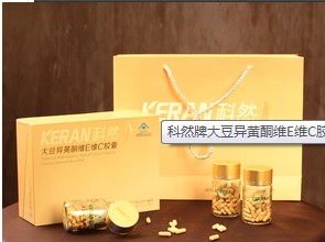 科然牌大豆异黄酮维E维C胶囊 科然牌大豆异黄酮维E维C胶囊