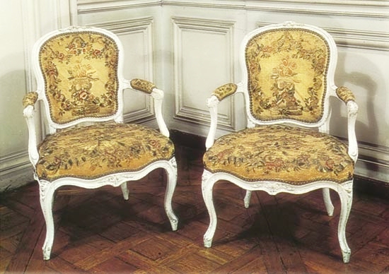 French Rococo chairs French Rococo chairs