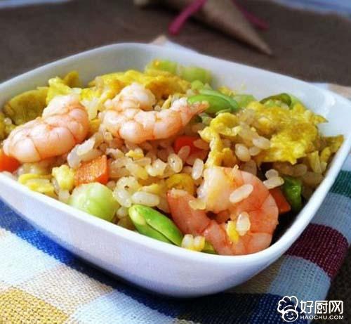 虾仁黄瓜炒饭 虾仁黄瓜炒饭