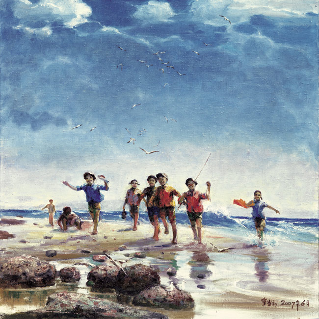 谢耀庭油画作品 谢耀庭油画作品