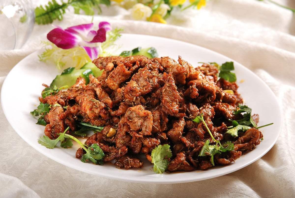 新疆孜然羊肉 新疆孜然羊肉