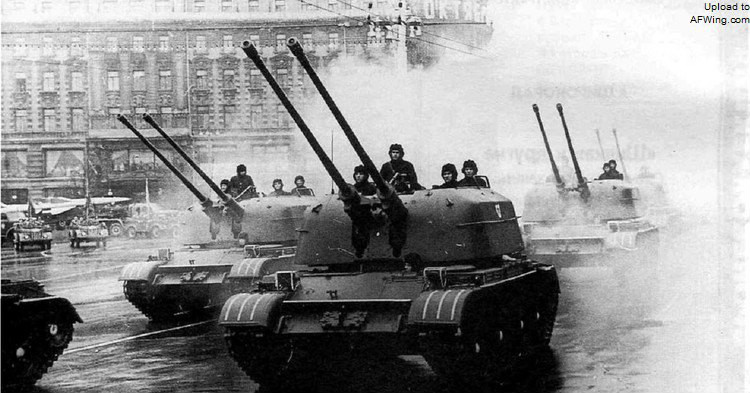 ZSU-57-2式自行高射炮 ZSU-57-2式自行高射炮