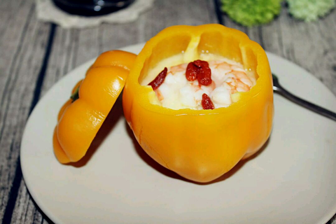 甜椒蒸蛋 甜椒蒸蛋