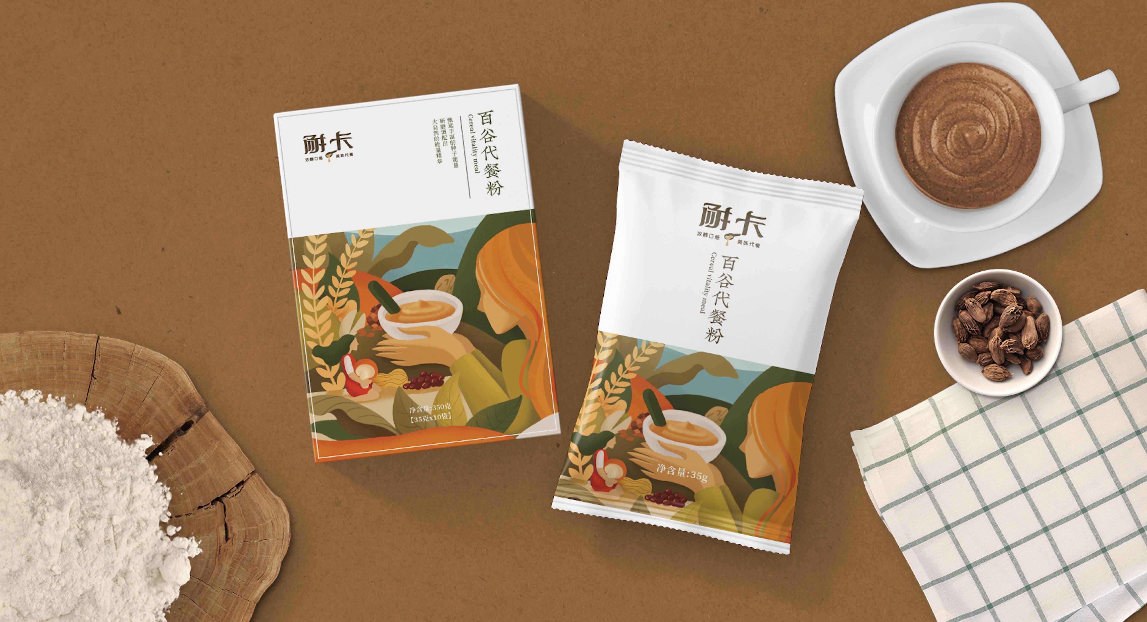 耐卡穀物代餐粉 耐卡穀物代餐粉