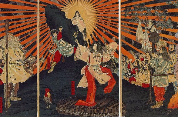 天照大神(日本神话的太阳女神) 天照大神(日本神话的太阳女神)
