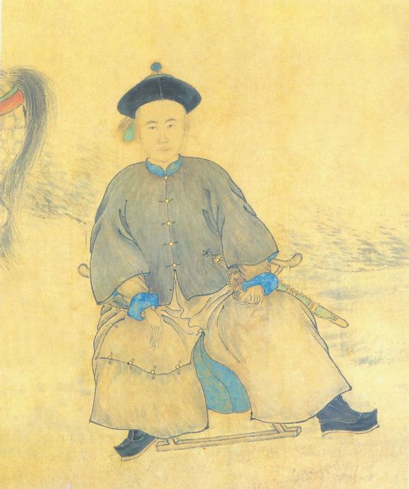 李鸿章年轻时画像 李鸿章年轻时画像