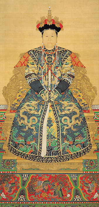 孝庄文皇后朝服像 孝庄文皇后朝服像