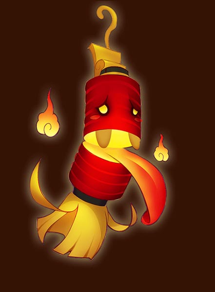 灯笼鬼(网易阴阳师手游n卡式神) 灯笼鬼(网易阴阳师手游n卡式神)