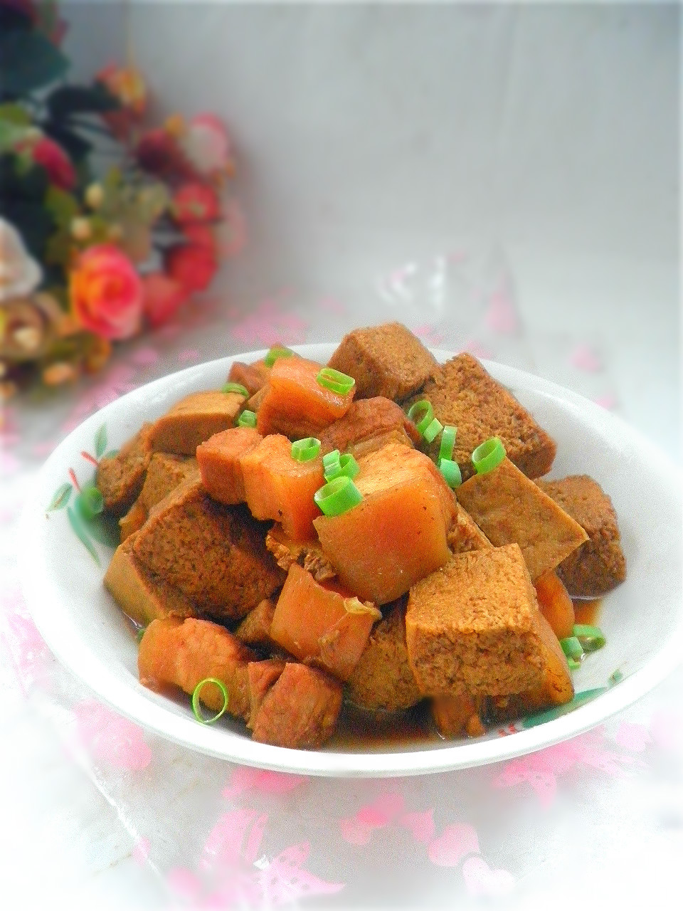 冻豆腐烧肉 冻豆腐烧肉