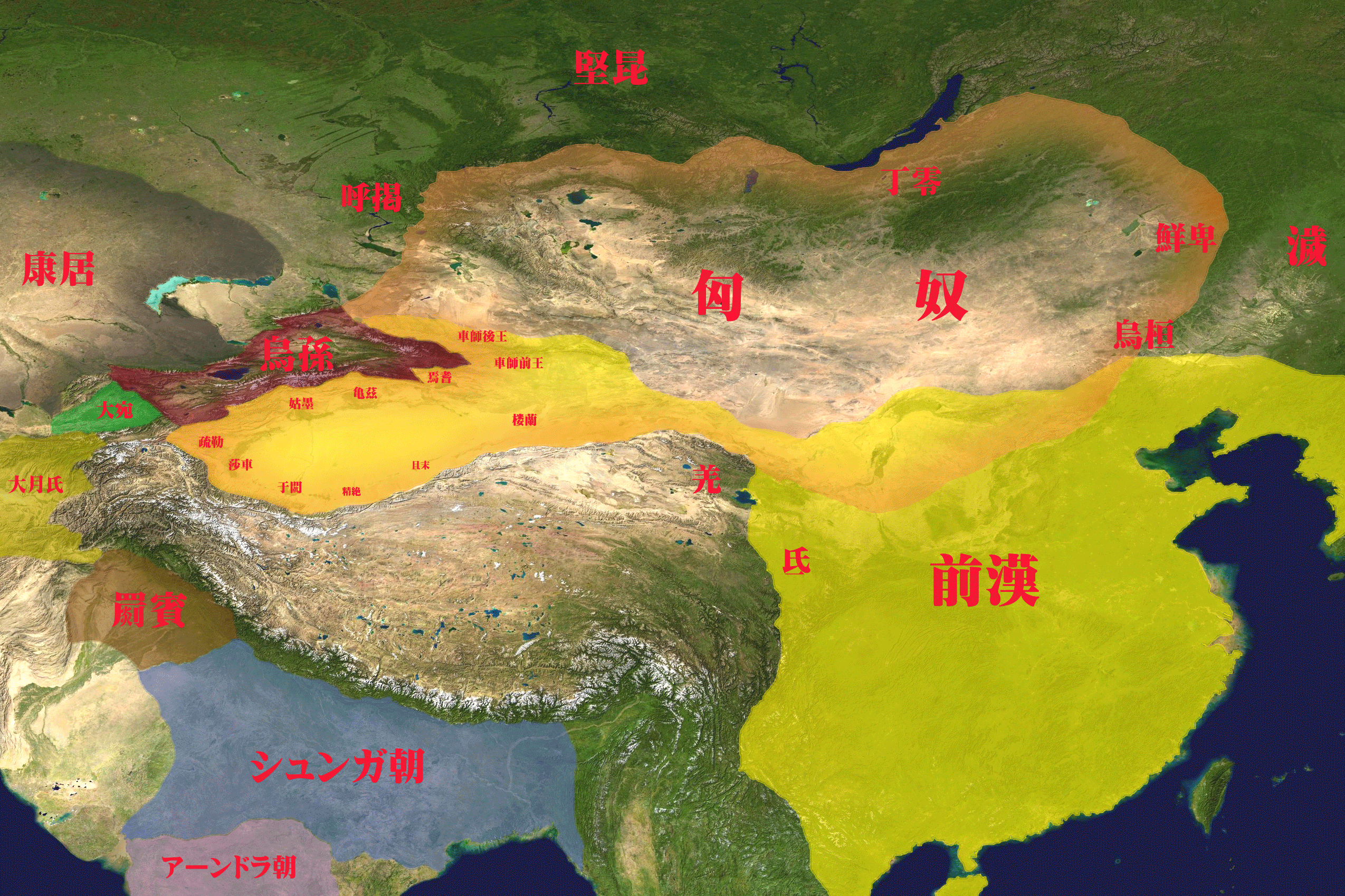 匈奴时期李陵昆坚国所在位置 匈奴时期李陵昆坚国所在位置