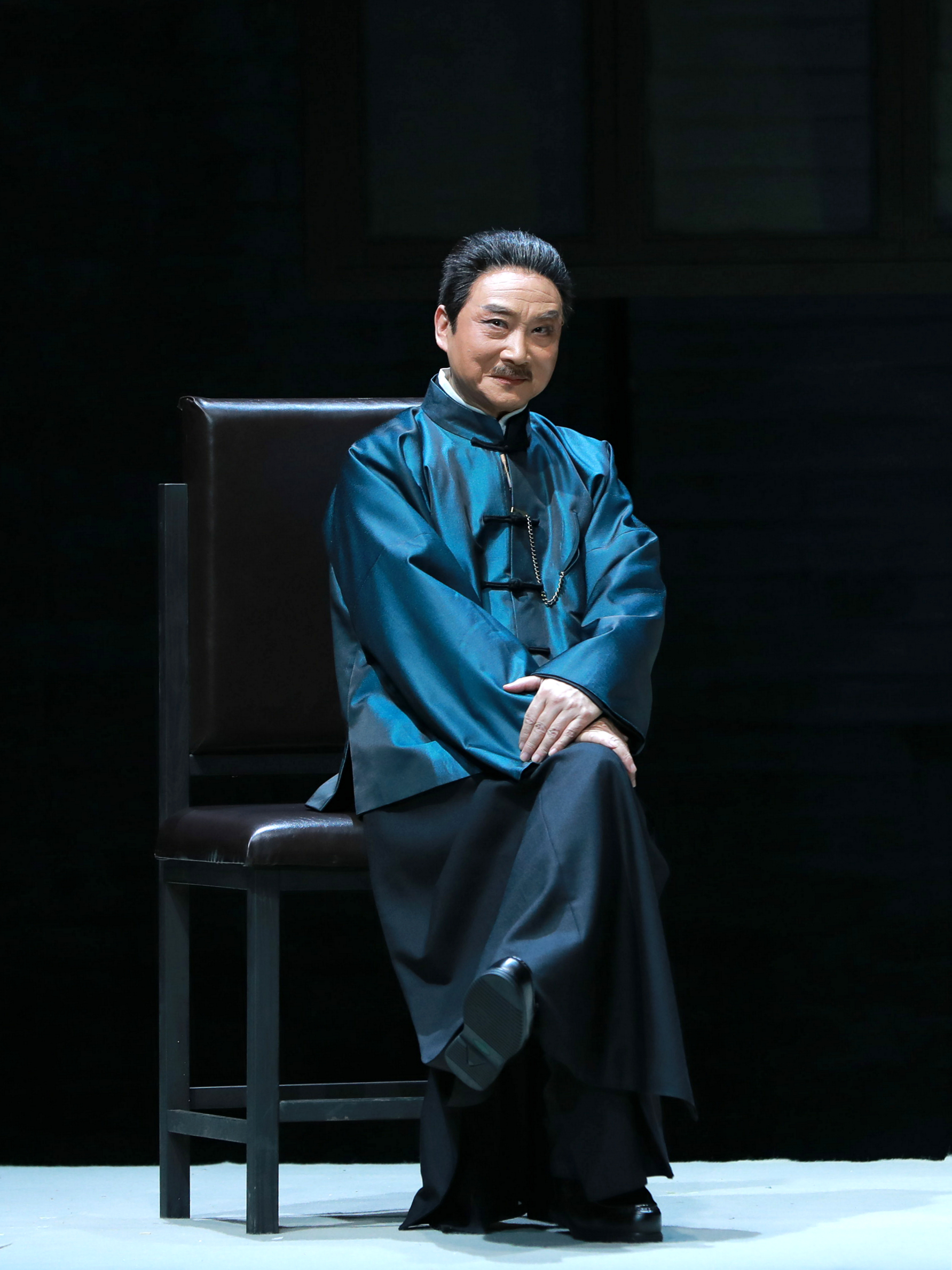 现代京剧《北平无战事》饰演谢培东 现代京剧《北平无战事》饰演谢培东