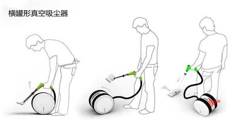 横罐形真空吸尘器 横罐形真空吸尘器