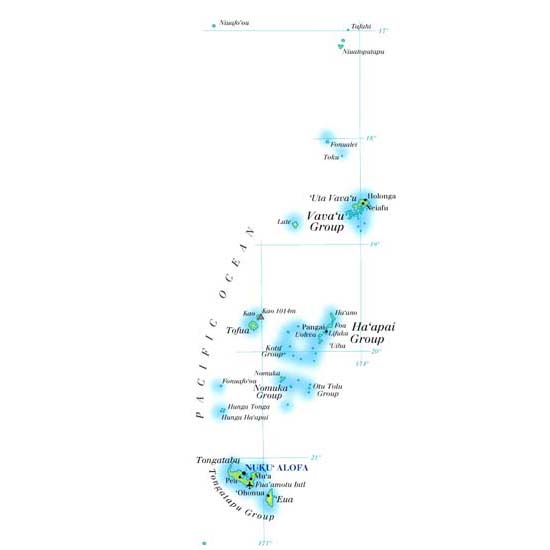 汤加地图 汤加地图