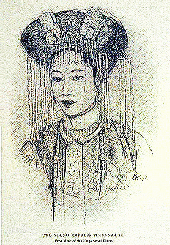 隆裕太后画像 隆裕太后画像