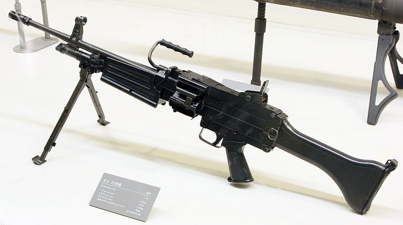 K3轻机枪(大宇daewoo K3轻机枪) K3轻机枪(大宇daewoo K3轻机枪)