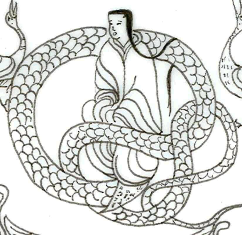 禺强(传说中的海神、风神和瘟神) 禺强(传说中的海神、风神和瘟神)