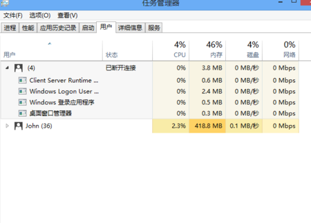 windows任务管理器 windows任务管理器
