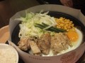 煎蛋照烧鸡扒