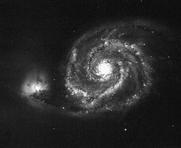 M51漩涡星系 M51漩涡星系