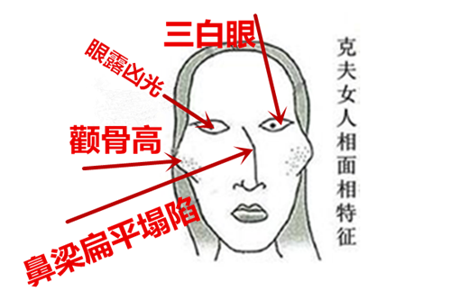 克夫(面相) 克夫(面相)