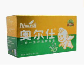 奥尔仕三合一鱼肝油软胶囊 奥尔仕三合一鱼肝油软胶囊