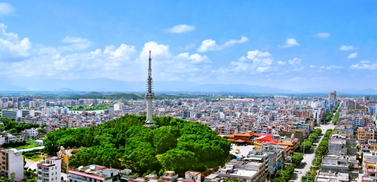 阳西县城远景图 阳西县城远景图