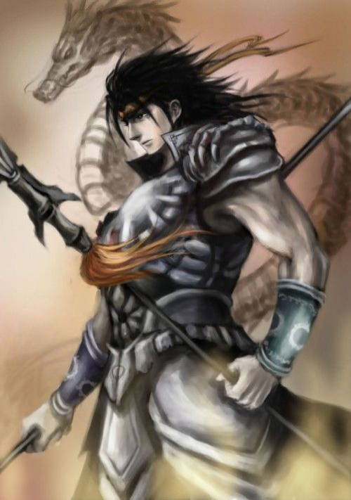 《三国杀》赵云原画(画师:KayaK) 《三国杀》赵云原画(画师:KayaK)