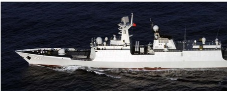 中国海军通过宫古海峡 中国海军通过宫古海峡