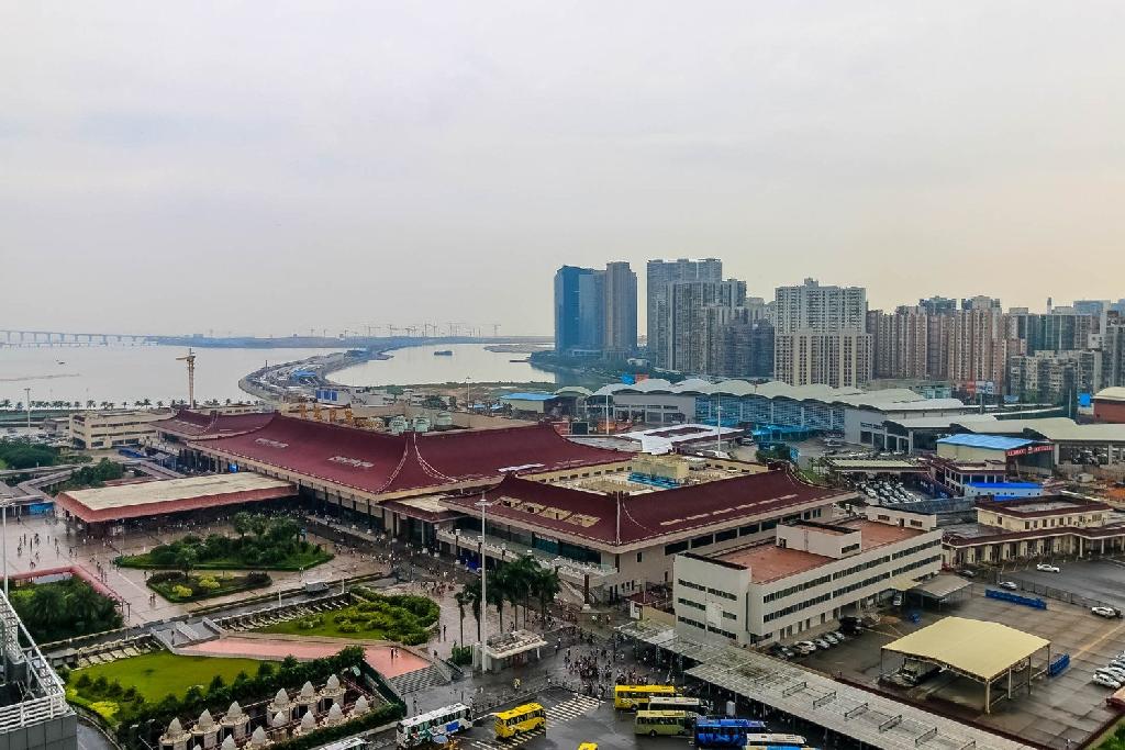 拱北口岸与关闸 拱北口岸与关闸