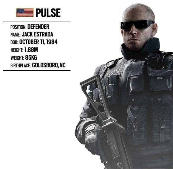 Pulse(《彩虹六号:围攻》布防手角色) Pulse(《彩虹六号:围攻》布防手角色)