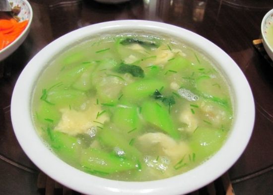 丝瓜汤 丝瓜汤
