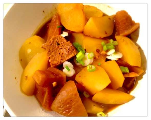 土豆炖冻豆腐 土豆炖冻豆腐