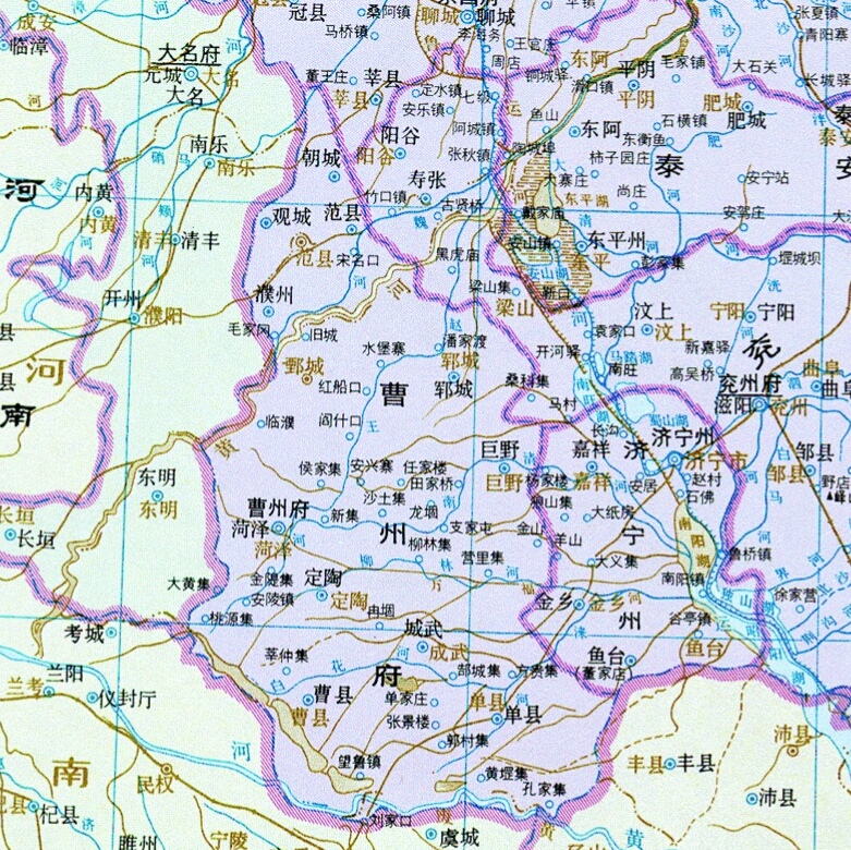 清代曹州府 清代曹州府