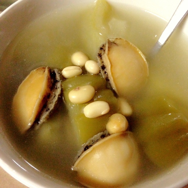 鲍鱼黄豆苦瓜汤 鲍鱼黄豆苦瓜汤