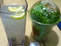 话梅柠檬苏打水