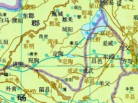 秦代地图 秦代地图