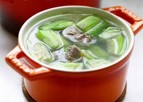 牛肉丝瓜汤 牛肉丝瓜汤