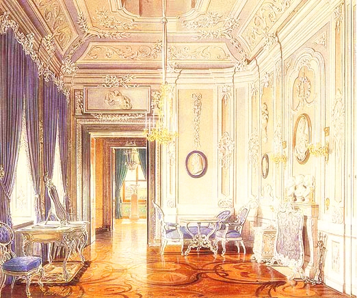 Rococo Style Room Rococo Style Room