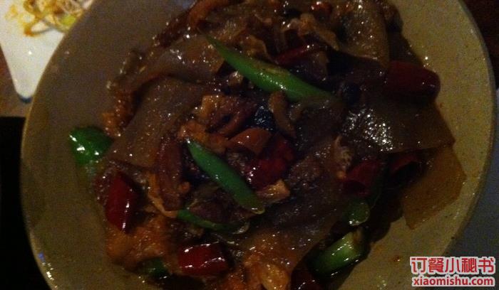 苕皮回锅肉