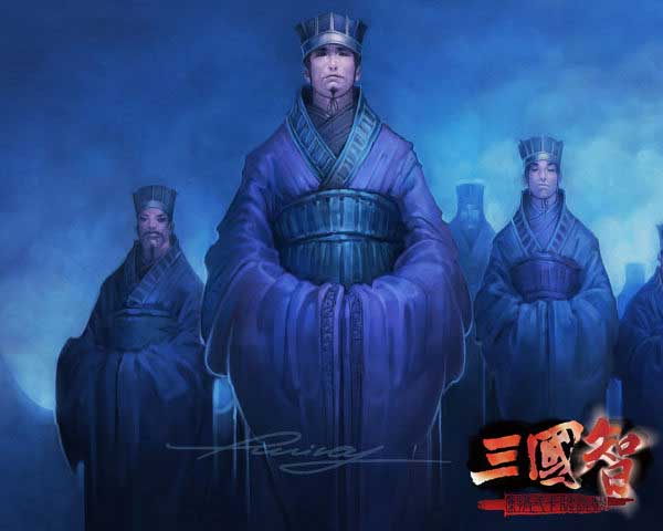 三国智原画-谋士 三国智原画-谋士